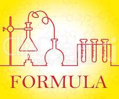 Chemical Formula Indicates Chemicals Experiments And Mixture