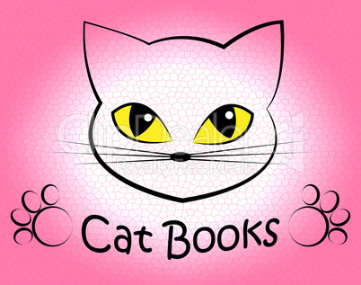 Cat Books Shows Pets Knowledge And Information