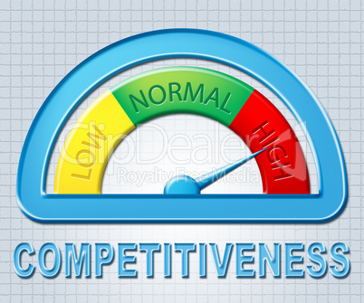 High Competitiveness Indicates Measure Rival And Challenger