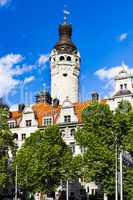 New Town Hall Leipzig in Saxony