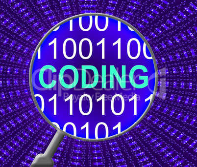 Data Coding Shows Database Cryptology And Monitor