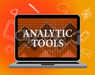 Analytic Tools Represents Web Site And Application