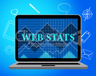 Web Stats Means Report Net And Computing