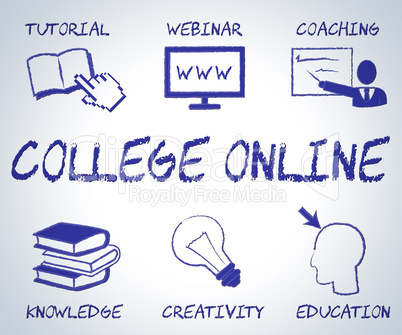 College Online Means Web Site And Colleges