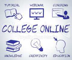 College Online Means Web Site And Colleges