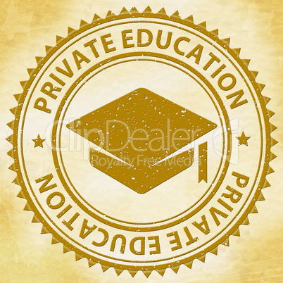 Private Education Means Non Government And School