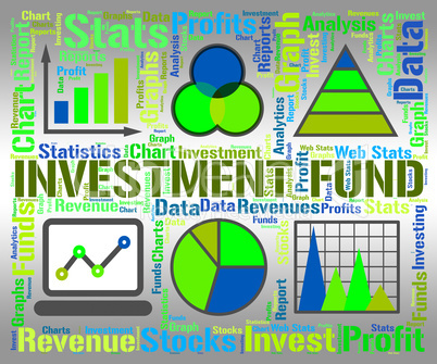 Investment Fund Shows Financial Charts And Graphic