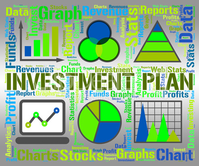Investment Plan Represents Investments Proposal And Savings