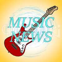 Music News Means Sound Track And Audio