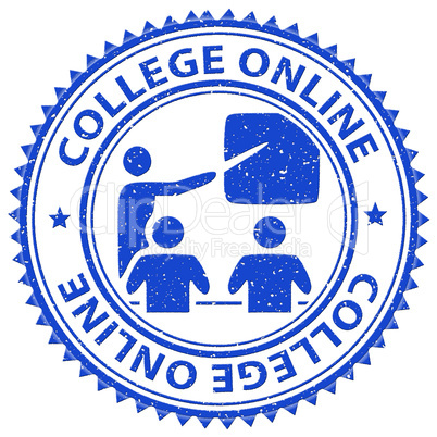 College Online Shows Web Site And Colleges