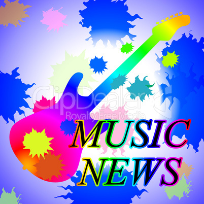 Music News Represents Sound Track And Audio