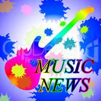 Music News Represents Sound Track And Audio