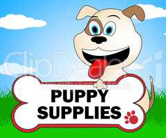Puppy Supplies Indicates Canines Canine And Merchandise