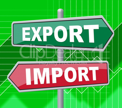 Export Import Means Sell Abroad And Board