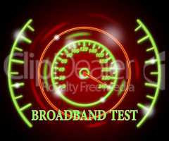 Broadband Test Shows Net Display And Quicker