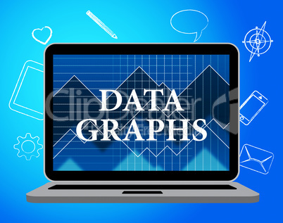 Data Graphs Means Statistical Diagram And Bytes