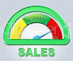 High Sales Indicates Gauge Max And Offer