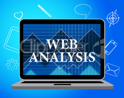 Web Analysis Shows Data Analytics And Analyst