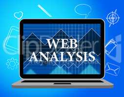 Web Analysis Shows Data Analytics And Analyst