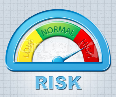 High Risk Represents Indicator Excess And Risks