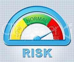High Risk Represents Indicator Excess And Risks