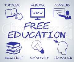 Free Education Means No Charge And Educate