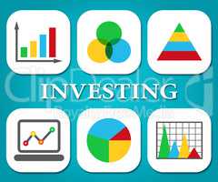 Investing Charts Shows Return On Investment And Graphs