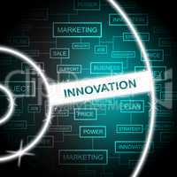 Innovation Word Indicates Innovating Restructuring And Improve