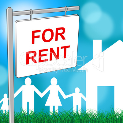 For Rent Means Template Household And Houses