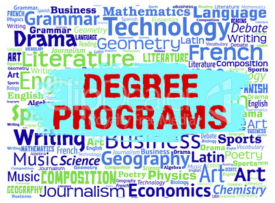 Degree Programs Means Training Words And Master's