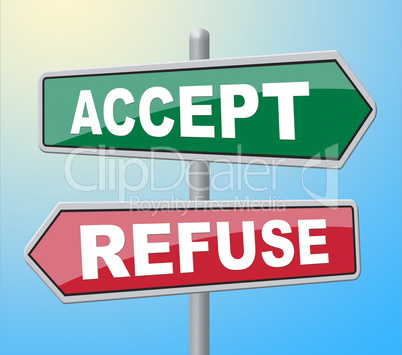 Accept Refuse Means Template Accepts And Accepting