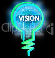 Vision Lightbulb Shows Aspire Planning And Missions
