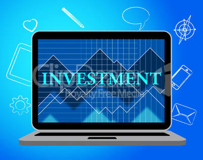 Investment Online Indicates Shares Stock And Technology