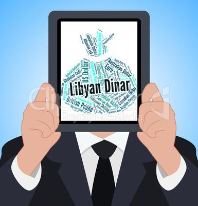 Libyan Dinar Means Currency Exchange And Coin