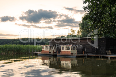 Landschaft am Kleinen Pälitzsee bei Pälitzhof