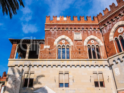 Albertis Castle in Genoa Italy HDR