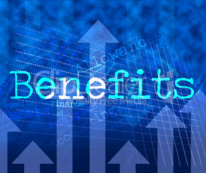 Benefits Word Indicates Reward Words And Wordcloud