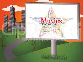 Movies Star Represents Motion Picture And Entertainment