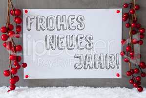 Label, Snow, Christmas Decoration, Neues Jahr Means New Year