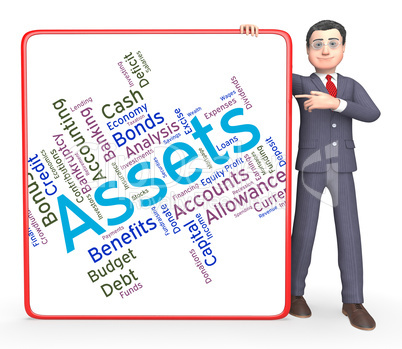 Assets Words Represents Owned Capital And Holdings