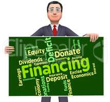 Financing Word Means Business Trading And Money