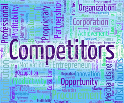 Competitors Word Shows Opponent Wordclouds And Opposition