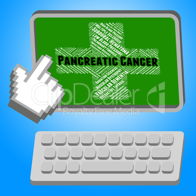 Pancreatic Cancer Indicates Cancerous Growth And Adenocarcinoma