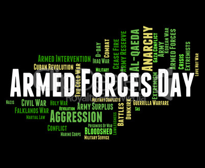 Armed Forces Day Shows Military Action And Army