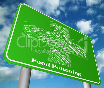 Food Poisoning Represents Ill Health And Ailments