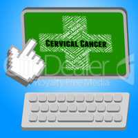 Cervical Cancer Represents Cancerous Growth And Afflictions