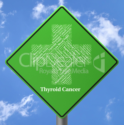 Thyroid Cancer Represents Endocrine Gland And Afflictions