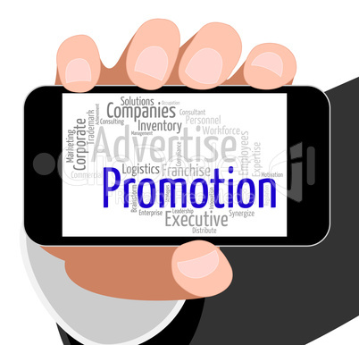 Promotion Word Means Savings Discount And Discounts