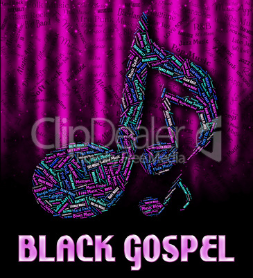Black Gospel Means Sound Track And Acoustic