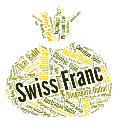 Swiss Franc Means Worldwide Trading And Coin